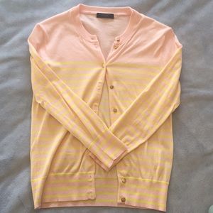 JCrew striped Cardigan